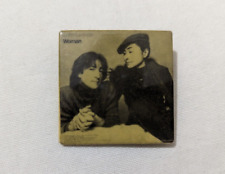 Rare vintage JOHN LENNON Woman Pin Button 1.5