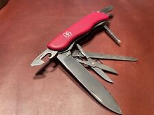 New Victorinox Swiss Army 111mm LockBlade Knife : OUTRIDER RED picture