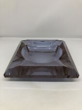 Beautiful Vintage Alexandrite Glass Ashtray. picture
