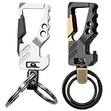 2Pcs Key Chains for Men Carabiner Keychain Car Keychain Heavy Duty Business Key picture