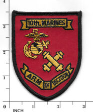 USMC 10th Marine Regiment ARTILLERY earlier type PATCH with EGA Arm of Decision picture