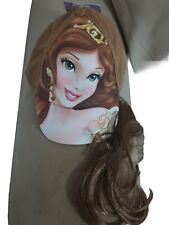 Disney Princess Belle Girls Baseball Cap Hat with Ponytail Hair picture