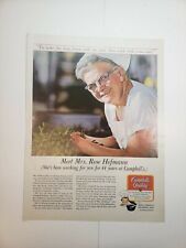 Lot of 12 Vintage Campbell's Soup Print Ads Meet Mrs Rose Hofman picture