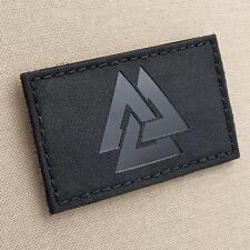 valknut IR blackout subdued viking icelandic norse patch picture