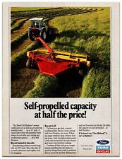 1990s Ford New Holland Haybine Mower - Original Print Advertisement (8in X 11in) picture