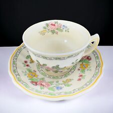 Antique Royal Doulton The Cavendish Porcelain Teacup And Saucer Set England VTG picture