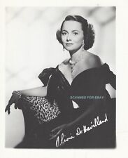 Olivia De Havilland Publicity Photo 4x5 Exc Condition picture