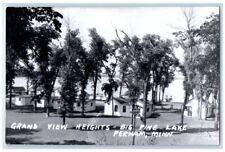 c1950's Grand View Heights Big Pine Lake Scene Perham MN RPPC Photo Postcard picture