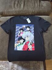 Inuyasha (Men's MEDIUM) Anime Characters T-Shirt - INUYASHA KAGOME SHIPPO SANGO picture