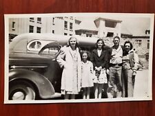 Vintage Family Photo Altitude 6000k Mount Hood Lodge 8.5mm×14.5mm picture