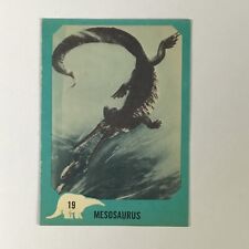 1961 Nu-Cards Dinosaur Series 19 Mesosaurus picture