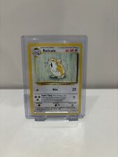 Raticate Base Set WOTC Pokemon Card 40/102 - 4TH PRINT ©️ 1999 - 2000 picture