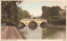 Clare Bridge Cambridge London England Postcard picture