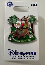 Disney Spring Break 2024 Zootopia Nick Wilde Pin New LE 2500 Pin On Hand picture