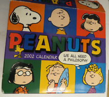 Vintage PEANUTS CHARLIE BROWN SNOOPY CLASSIC STRIPS 2002 Day to Day NIB  picture
