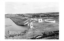 Valley City North Dakota~Baldhill Dam~Real Photo Postcard RPPC c1950 picture
