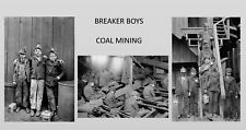 1911 Coal Mine 3 PHOTOS LOT Breaker Boys, Child Labor Pennsylvania Miners Kids picture