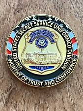 E86 United State Secret Service Uniformed Division Officer Challenge Coin picture
