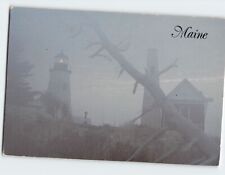 Postcard Pemaquid Point Light Bristol Maine USA picture