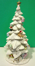 LENOX FIREPLACE COLLECTION - CHRISTMAS TREE - 12 inch - Sculpture --  NEW in BOX picture