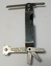 Vintage Wards Supreme Quality Spark Plugs Feeler Gauge Gap Tool Made in US picture