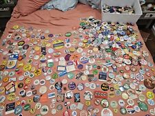 Vintage Collection Of Rare Buttons And Pins Over 300 Piece Lot Over 5 Pounds picture