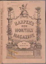 HARPER'S NEW MONTHLY MAGAZINE #430~MARCH 1886~OLIVER GOLDSMITH~CITY OF CLEVELAND picture