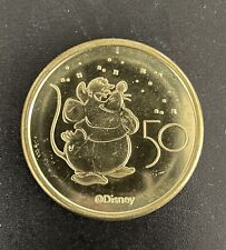 Disney World 50th Anniversary Golden Medallion Coins; Mickey, Minnie, and More picture