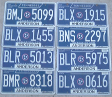 ONE TENNESSEE BLUE License Plate Excellent condition   Your choice picture