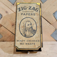 Zig Zag Cigarette Paper Wall Dispenser 1930s Vintage Advertising    Swanky Barn picture