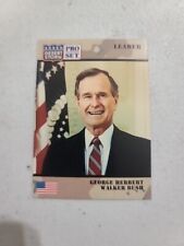 George Herbert Walker Bush 1991 Pro Set Desert Storm Rookie Card #79 Leader picture