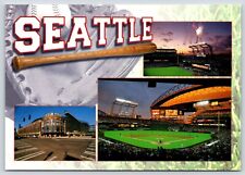 Washington Seattle Safeco Field Vintage Postcard Continental picture