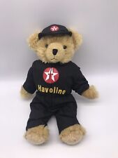 2000 Speedy Texaco Havoline Racing Teddy Bear 4th Edition Pit Crew Uniform G8 picture