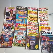LOT OF 25 VINTAGE COLLECTIBLE MAD MAGAZINE BOOKS picture