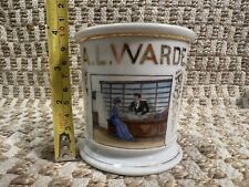 RARE ~VINTAGE OCCUPATIONAL SHAVING MUG~ FABRIC STORE - IMPRINT GERMANY picture