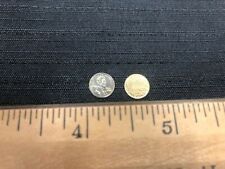 Miniature US Penny 1909-1982 14 K Gold (one each) picture