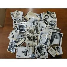 Lot OF 100 Original Random Found Old Photographs  B&W Vintage Snapshots picture