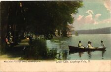 Vintage Cuyahoga Falls OH Silver Lake 1905 Postcard picture