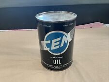 NOS Full Rarely Seen CEM Lubrication Oil Can Quart Crown Cork & Seal Baltimore  picture