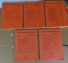 1958 Communication and Electronics AEEI publications (5 issues)  picture