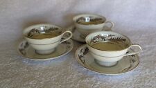 Noritake Granville #5607 Cup & Saucer Set of Three (3) picture