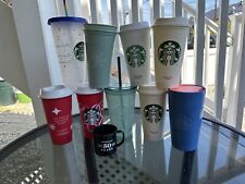 Lot of Starbucks Tumblers picture