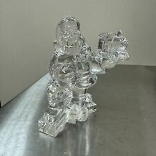WATERFORD Crystal SANTA WITH TRAIN Sculpture / Figurine #108146   picture