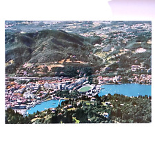 Vintage Postcard Como Italy Panorama View Ansicht City Mountains Water picture