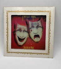 Vintage 1980's MOTLEY CRUE - Theatre of Pain - Carnival Prize Glass Mirror picture