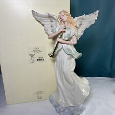Lenox American By Design lit glad tidings angel in box Lit Angel Open Box picture