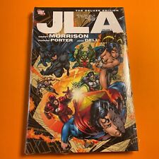 SEALED JLA Deluxe Edition Vol. 1 Oversized Hardcover Grant Morrison #1-9 picture