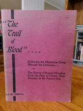 1931 The Trail of Blood by J.M. Carroll Booklet  picture