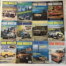 1977 Four Wheeler Magazine Lot Of 12 Complete Year Jan-Dec Jeep Ford Blazer picture