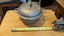 VTG Century Silver Seal Hammered Cast Aluminum Dutch Oven With Lid 10 inch 3 qt. picture